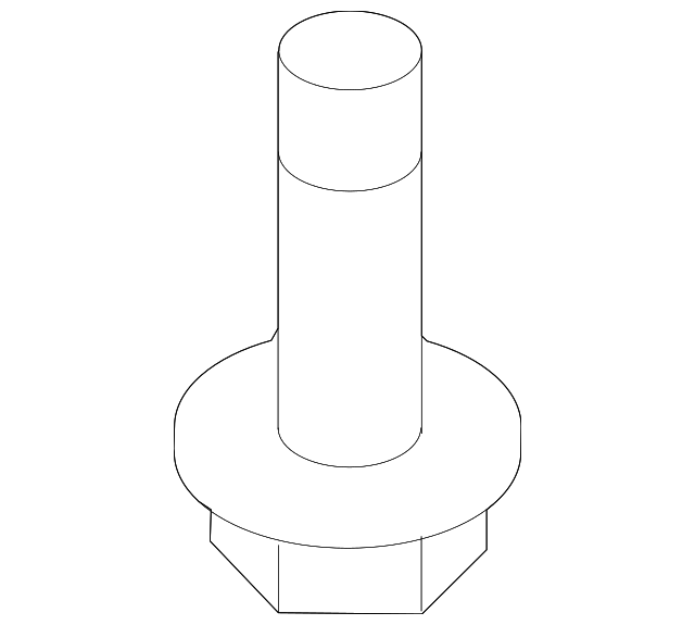 -N811530-S439 STABILIZER BAR BOLT, LEFT
