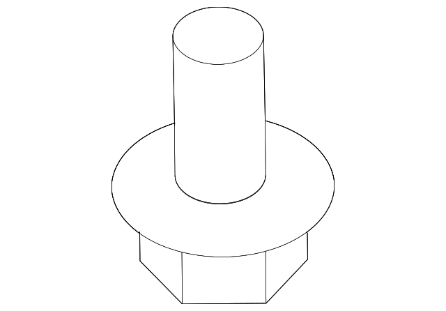 MS101201 Деталь COVER BOLT