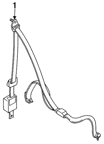 Expo LRV REAR SEAT BELTS 2