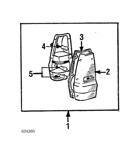 Mighty Max TAIL LAMPS