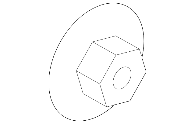 -W709450-S438 Деталь CHECK ARM NUT, LEFT