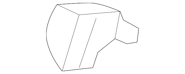 72184-SJA-A02ZD Деталь COVER, L. *NH624P* (PREMIUM WHITE PEARL)