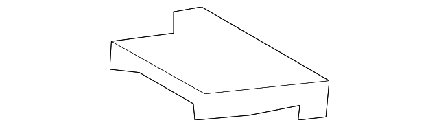 73373-0C050 Деталь SEAT BACK FRAME LOWER COVER