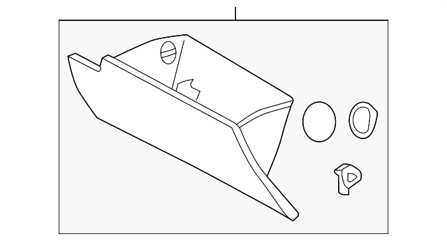 84510-4C000UP Деталь GLOVE BOX