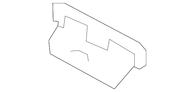 84544-4C00087 Деталь GLOVE BOX FRAME CAP