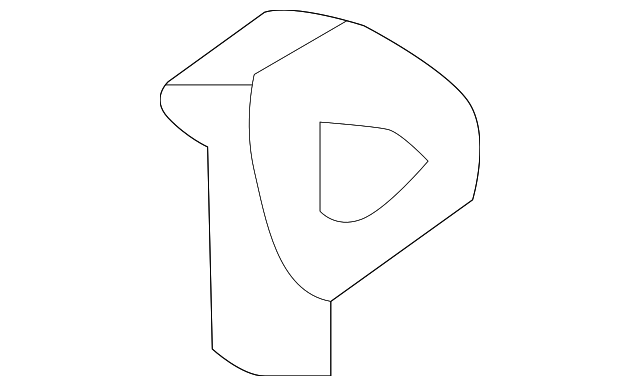 84515-4C00087 Деталь GLOVE BOX COVER, LEFT