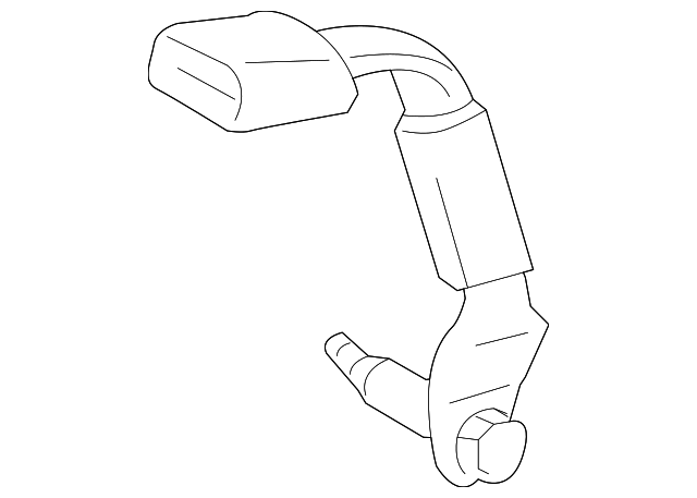 73380-0C050-C1 Деталь BUCKLE, RIGHT