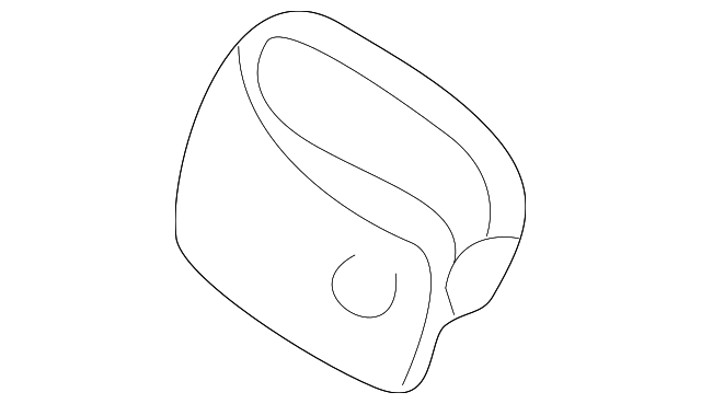 KB092-51861 MUD GUARD CLIP, LEFT