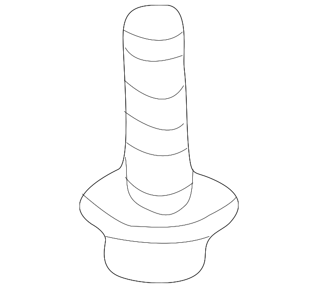 K9073-40516B MUD GUARD SCREW, RIGHT