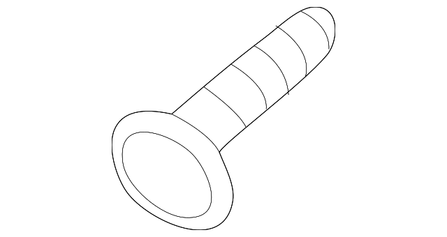 K9979-40520B MUD GUARD BOLT, RIGHT