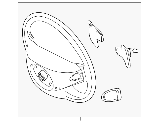 221-460-94-03-8L41 Деталь STEERING WHEEL
