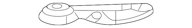 62476-2G000 ENGINE CRADLE STAY, LEFT