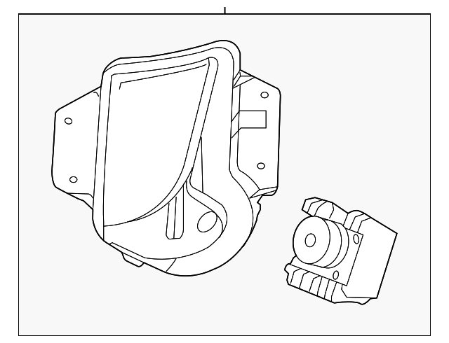 20874077 Деталь DAYTIME RUN LAMP, LEFT