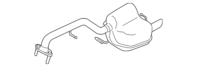 L38740100C Деталь MUFFLER & PIPE