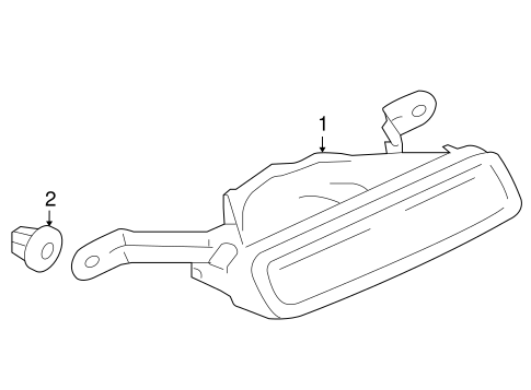 Galant HIGH MOUNTED STOP LAMP 2