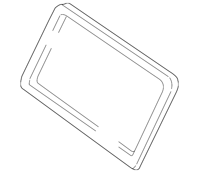 83332-7B000 Деталь WEATHERSTRIP, LEFT
