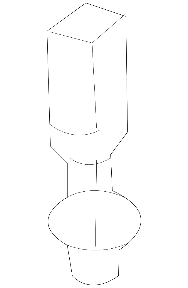 25686711 LOCK KNOB, RIGHT