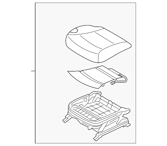 88100-3Q041-Y4A CUSHION ASSY