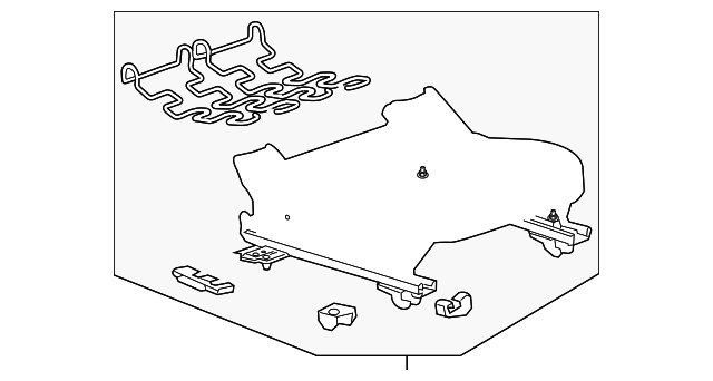 95077952 CUSHION FRAME