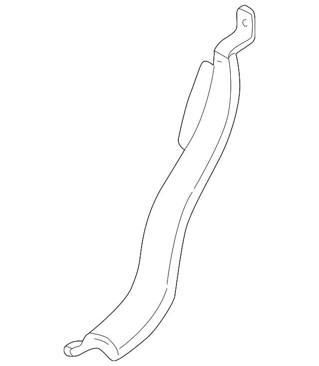 T00168770C80 Деталь LOWER QTR TRIM, LEFT