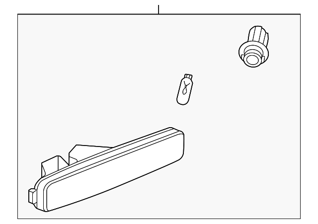 92303-3C100 Деталь SIDE MARKER LAMP, LEFT