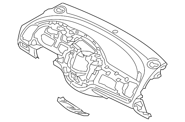 84710-A7320WK Деталь INSTRUMENT PANEL