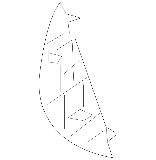 84780-A7260WK Деталь SIDE COVER, LEFT