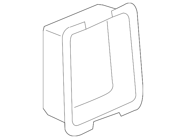 55197322AB Деталь RETRACTOR COVER, RIGHT