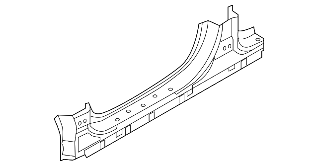 71322-C6D00 Деталь OUTER ROCKER PNL, RIGHT