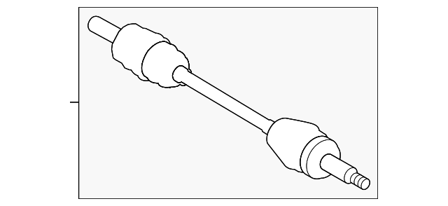 49600-1U200 Деталь AXLE ASSY, RIGHT