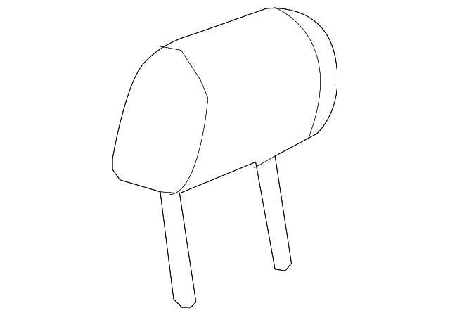 15216202 Деталь HEADREST, RIGHT