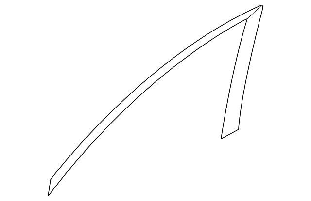 75923-02210 Деталь BLACK OUT TAPE, RIGHT