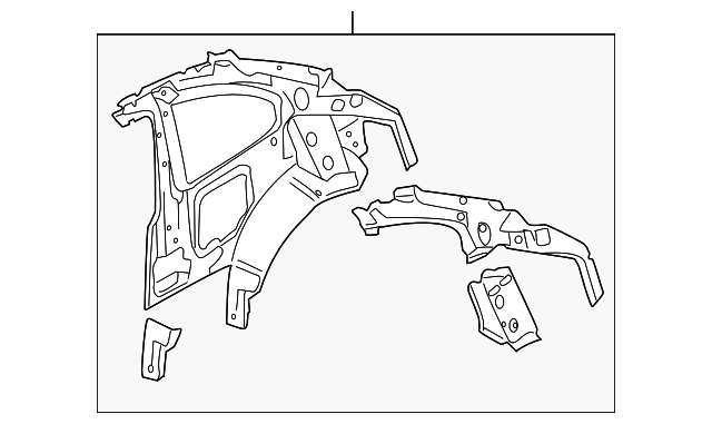 41-00-2-996-561 Деталь INNER PANEL ASSY, LEFT