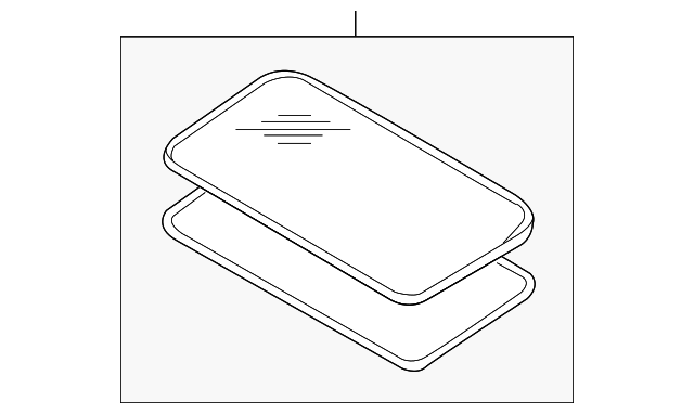 912101BA1A SUNROOF GLASS