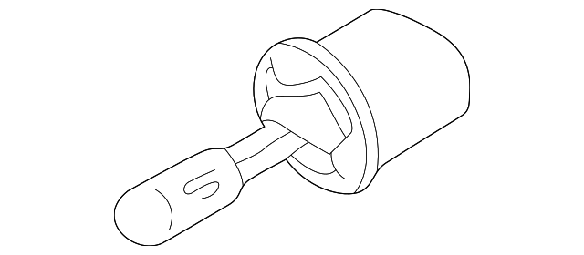 MR441964 Деталь BULB, RIGHT