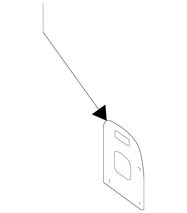 64665-2E010 Деталь REINF PLATE, RIGHT