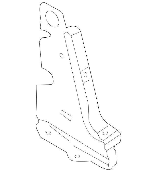 9L3Z-15200A21-A Деталь STRUT BAR COVER, LEFT