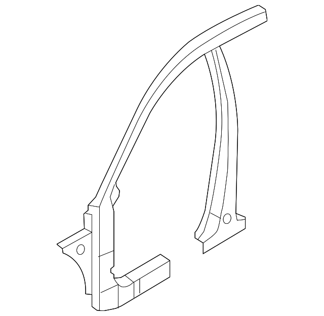 71130-0A000 Деталь HINGE PLR REINF, LEFT