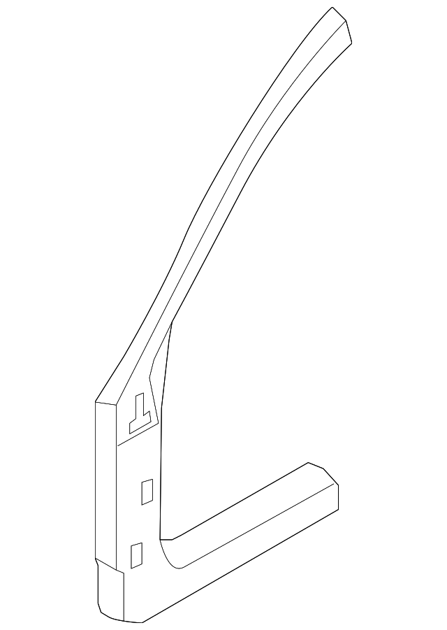71110-3KB01 Деталь HINGE PILLAR, LEFT