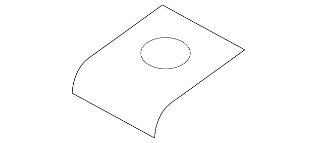 87219-1U000 Деталь SPOILER PAD