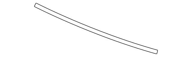 87215-1U000 Деталь SPOILER PAD, RIGHT