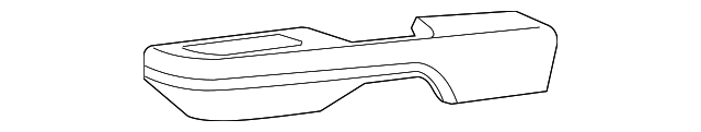 7B0-867-165-A-HL5 Деталь ARMREST, LEFT