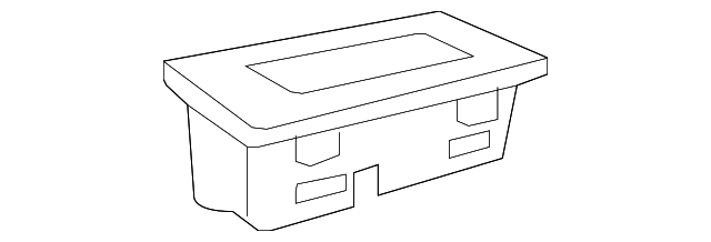 7B0-959-858-DX9 Деталь SWITCH BEZEL, LEFT