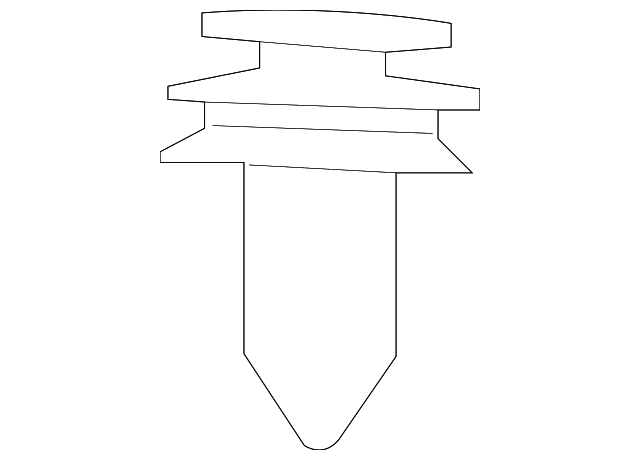 7B0-867-199-A Деталь DOOR TRIM PANEL CLIP, RIGHT