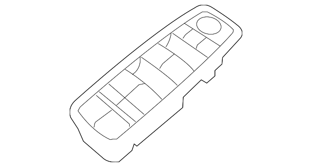 7B0-959-857-D Деталь WINDOW SWITCH, LEFT