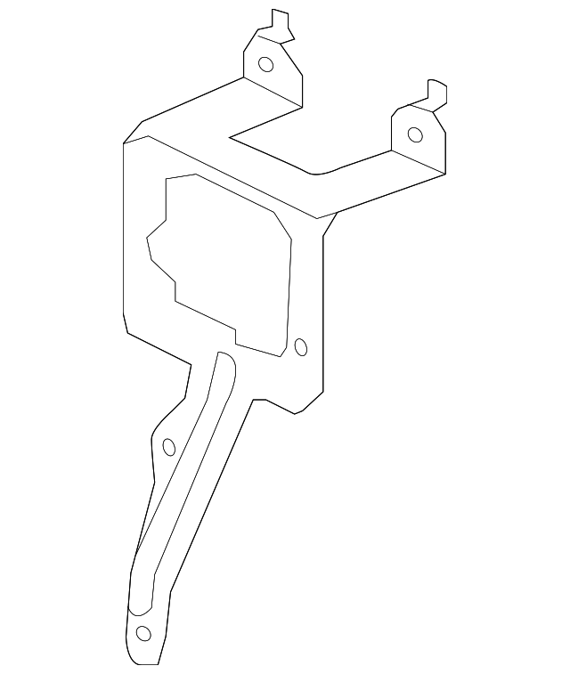 23436189 Деталь DISTANCE SENSOR MOUNT BRACKET