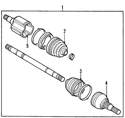 XL-7 AXLE SHAFTS & JOINTS