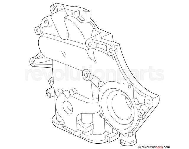 TIMING COVER 2005 Dodge Caravan (5019333AF)