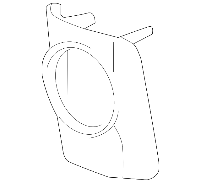 52127-60130 Деталь FOG LAMP BEZEL, RIGHT
