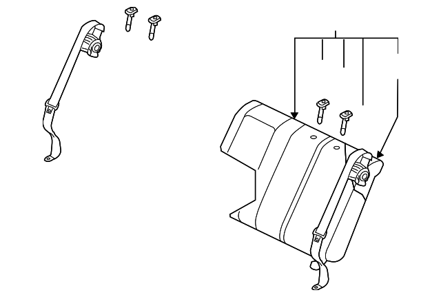 EJ63-57-450C-02 Деталь SEAT BACK ASSY, LEFT